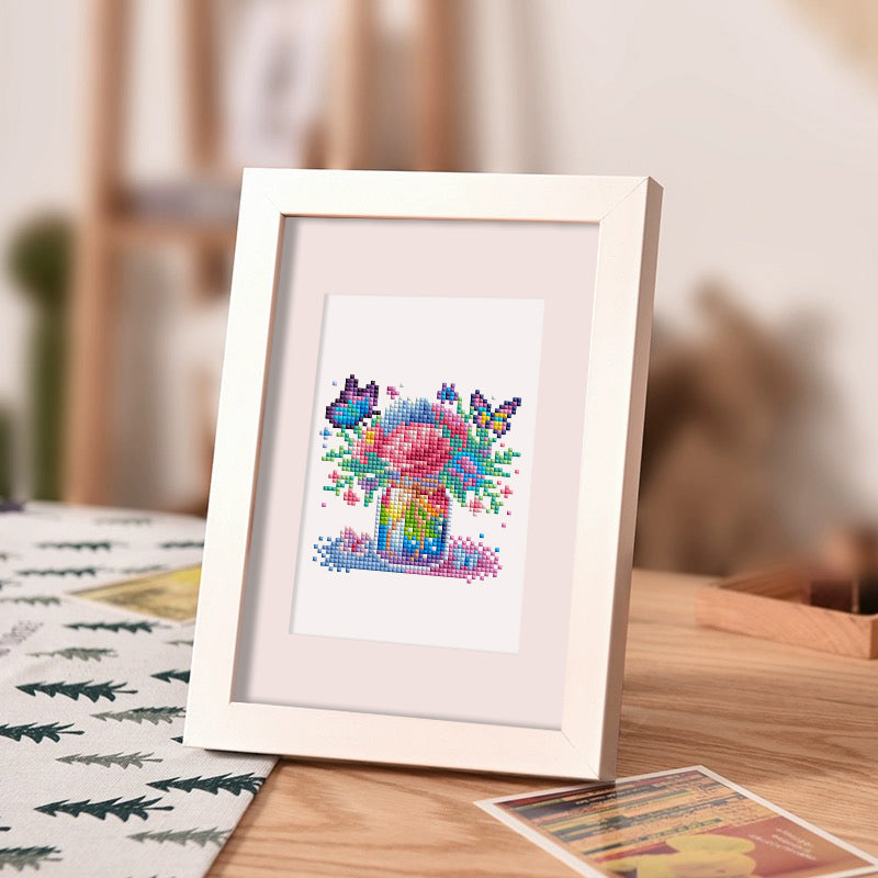 Mini Diamond Painting - Monde Féerique Scintillant (12 pièces)