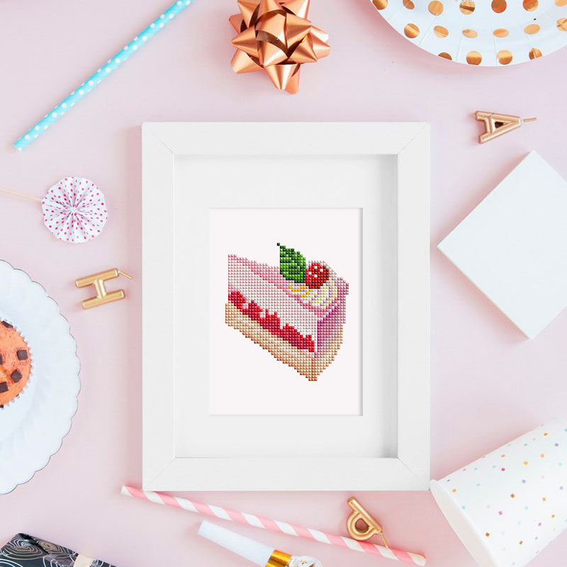 Mini Diamond Painting - Douceurs Gourmandes (12 pièces)