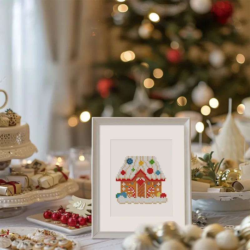Mini Diamond Painting - Décorations de Noël (6 pièces)
