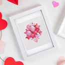 Mini Diamond Painting - Joyeux Anniversaire Scintillant (12 pièces)