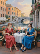 Broderie Diamant Charme Vénitien