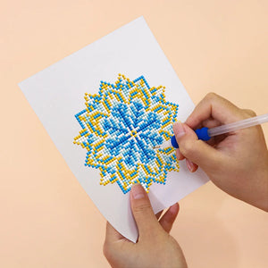 Mini Diamond Painting - Mandalas Énergétiques (4 pièces)