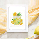 Mini Diamond Painting - Douceurs Fruitées d'Été (12 pièces)