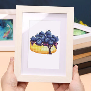 Mini Diamond Painting - Douceurs Gourmandes (12 pièces)