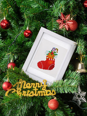 Mini Diamond Painting - Magie de Noël (12 pièces)