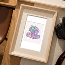 Mini Diamond Painting - Rétro Gaming & Années 80 (12 pièces)