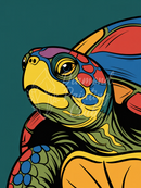 Broderie Diamant Tortue Kaleidoscope