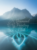 Broderie Diamant Fleur de Vie Montagneux