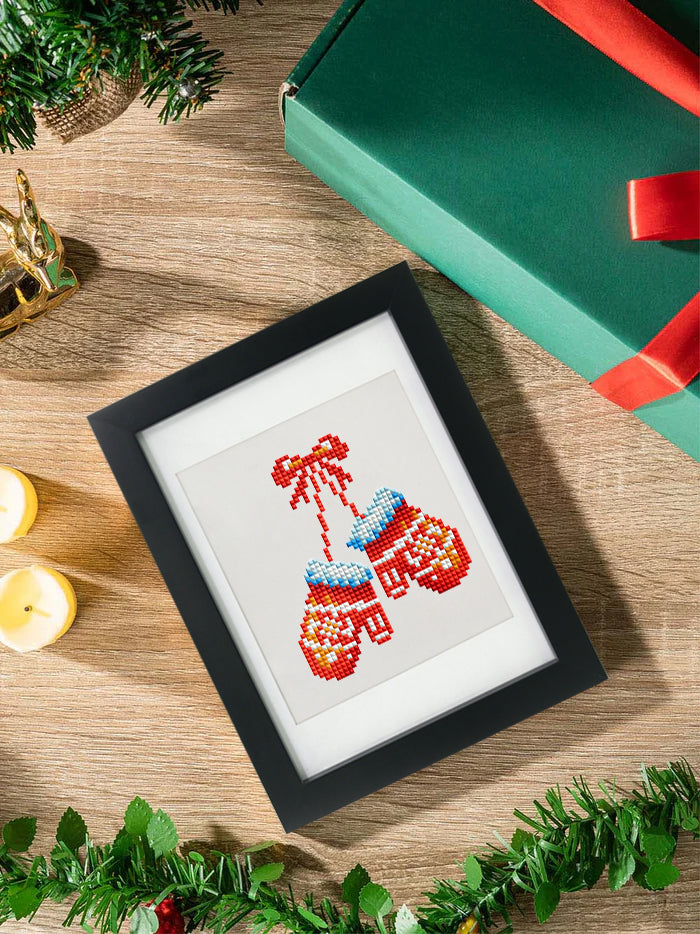 Mini Diamond Painting - Magie de Noël (12 pièces)