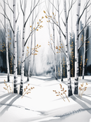 Broderie Diamant Chevelure d'Or