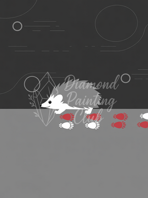 Broderie Diamant Hérisson Empreintes