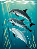 Broderie Diamant Cascade Féerique