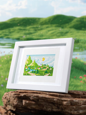 Mini Diamond Painting - Paysages en Évasion (10 pièces)