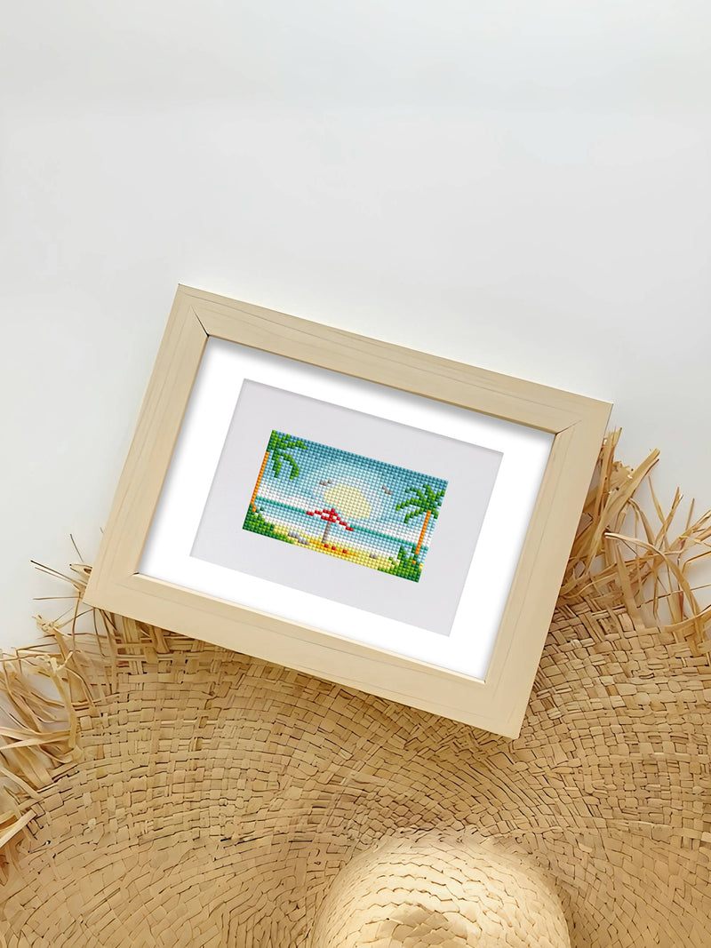 Mini Diamond Painting - Paysages en Évasion (10 pièces)