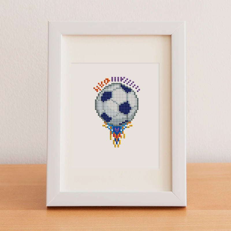 Mini Diamond Painting - Passion Football (12 pièces)