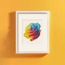 Mini Diamond Painting - Éclat Floral Varié (12 pièces)