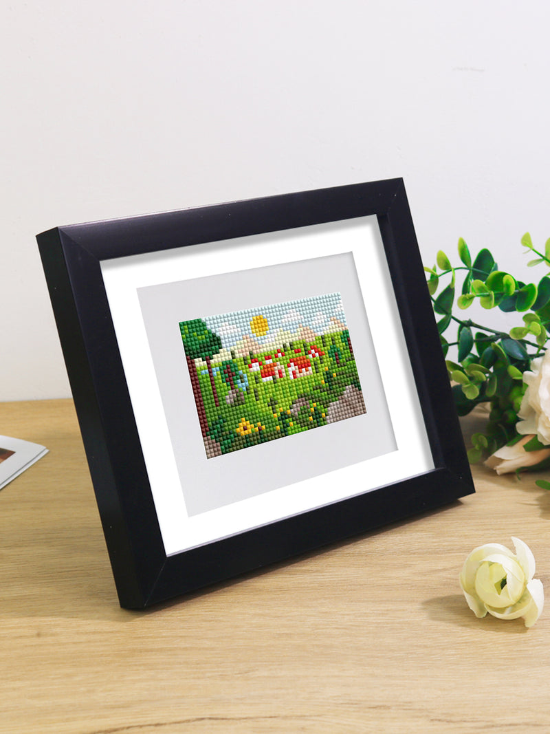 Mini Diamond Painting - Paysages en Évasion (10 pièces)