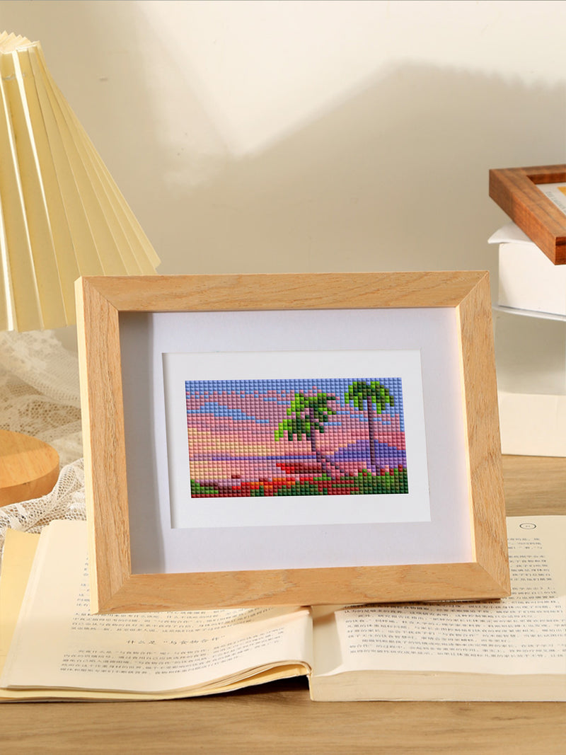 Mini Diamond Painting - Paysages en Évasion (10 pièces)