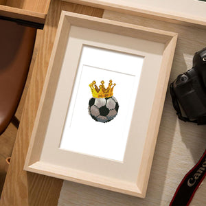 Mini Diamond Painting - Passion Football (12 pièces)