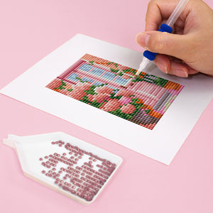 Mini Diamond Painting - Portes Méditerranéennes (12 pièces)