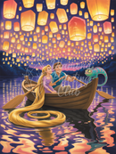 Broderie Diamant Lanternes Romantiques