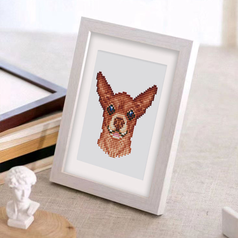 Mini Diamond Painting - Chiens Adorables (12 pièces)