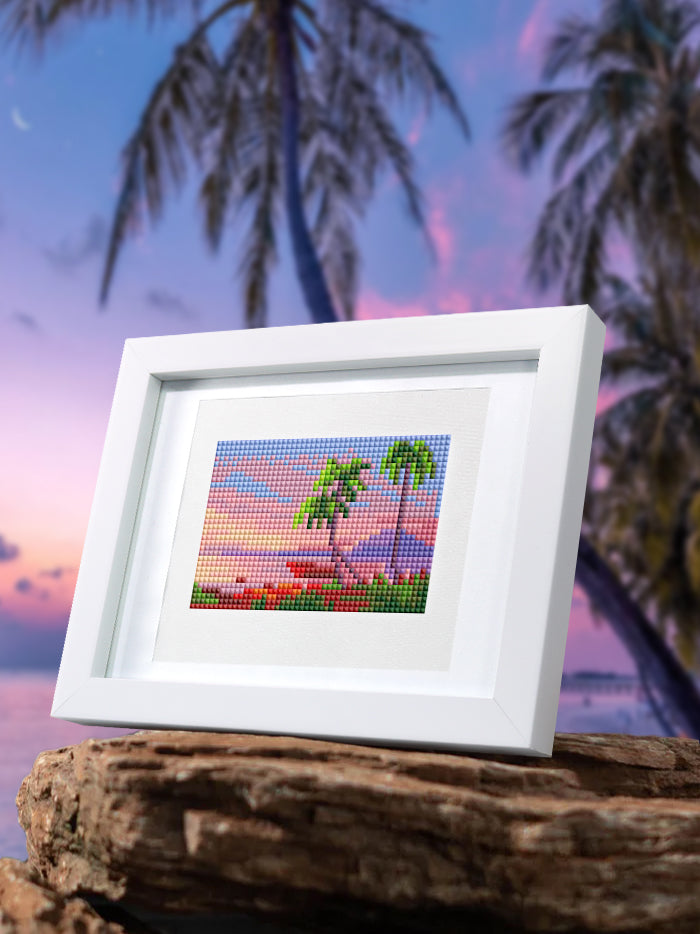 Mini Diamond Painting - Paysages en Évasion (10 pièces)