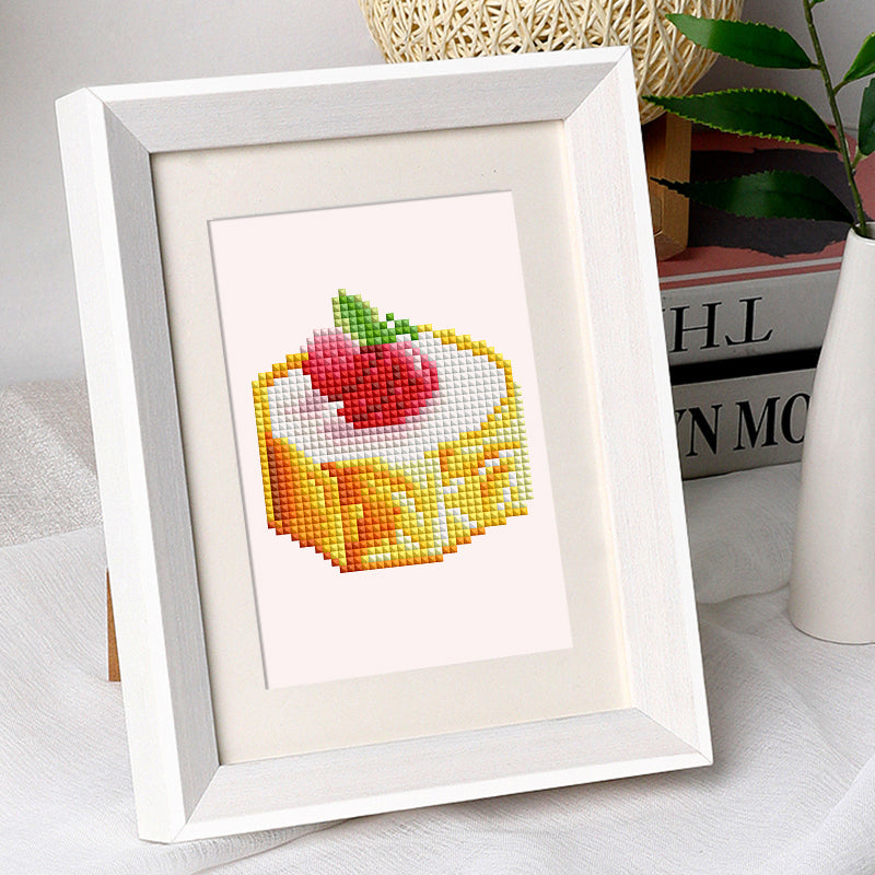 Mini Diamond Painting - Douceurs Gourmandes (12 pièces)