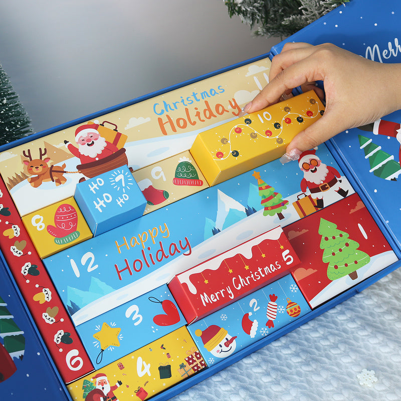 Calendrier de l’Avent Diamond Painting Fêtes des Neiges