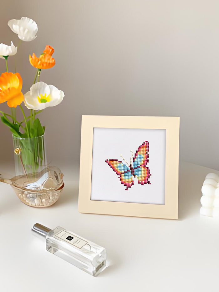 Mini Diamond Painting - Ballet de Papillons (9 pièces)