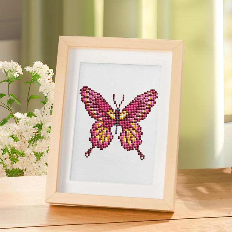 Mini Diamond Painting - Festival de Papillons (12 pièces)