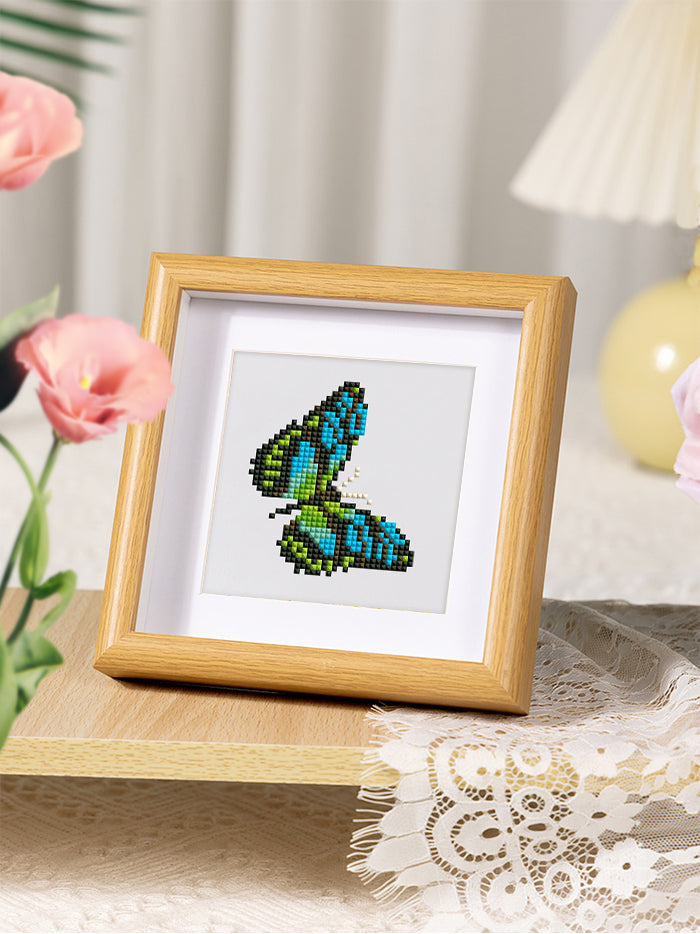 Mini Diamond Painting - Ballet de Papillons (9 pièces)