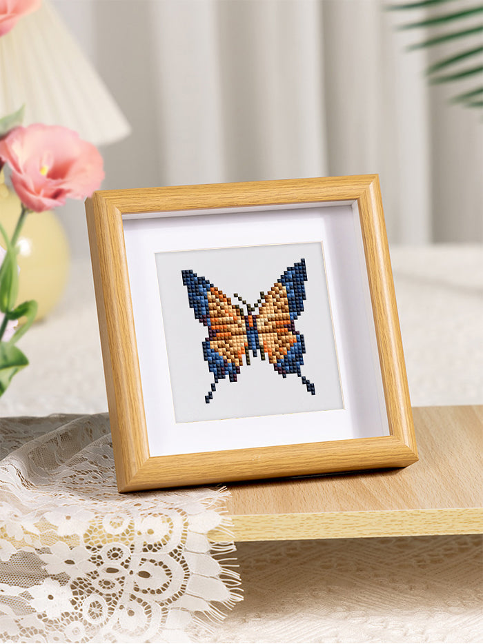 Mini Diamond Painting - Ballet de Papillons (9 pièces)