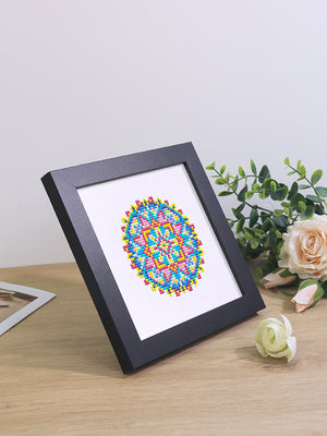 Mini Diamond Painting - Collection Mandalas & Géométriques (12 pièces)