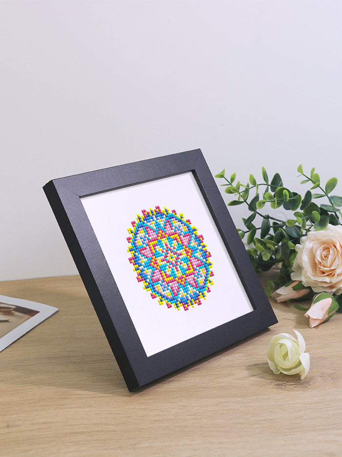 Mini Diamond Painting - Collection Mandalas & Géométriques (12 pièces)