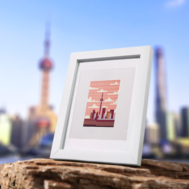 Mini Diamond Painting - Horizons Urbains (10 pièces)