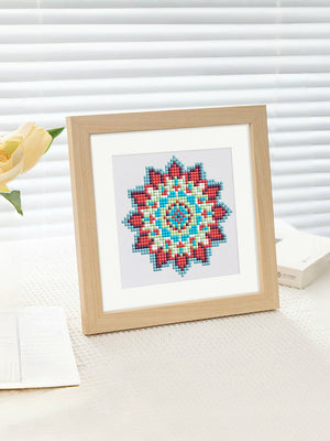 Mini Diamond Painting - Collection Mandalas & Géométriques (12 pièces)