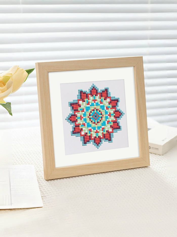 Mini Diamond Painting - Collection Mandalas & Géométriques (12 pièces)