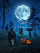 Broderie Diamant Main Squelette d'Halloween