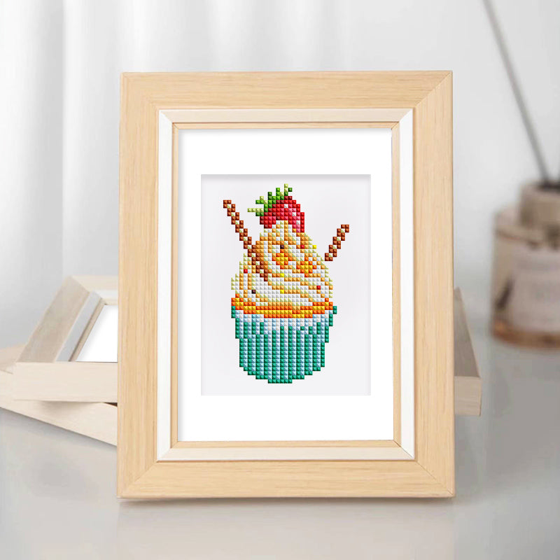 Mini Diamond Painting - Douceurs Gourmandes (12 pièces)