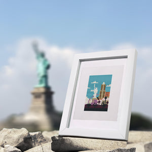 Mini Diamond Painting - Horizons Urbains (10 pièces)