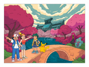 Broderie Diamant Pokémon au Pont des Cerisiers
