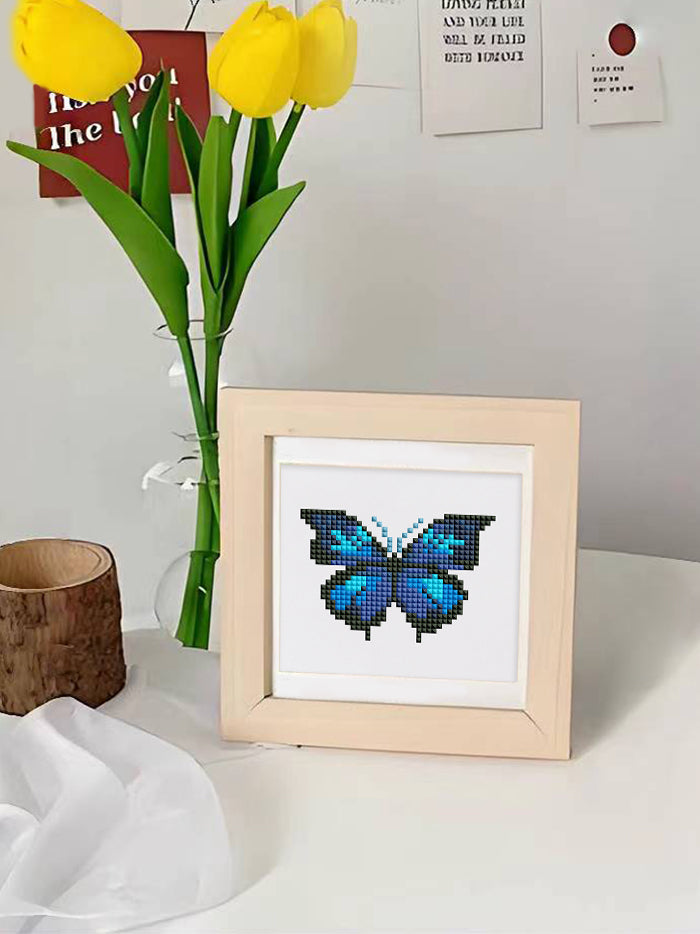 Mini Diamond Painting - Ballet de Papillons (9 pièces)
