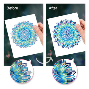 Mini Diamond Painting - Mandalas Énergétiques (4 pièces)