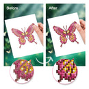 Mini Diamond Painting - Papillons Multicolores (4 pièces)