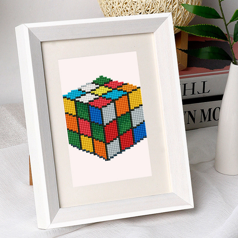 Mini Diamond Painting - Rétro Gaming & Années 80 (12 pièces)