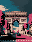 Broderie Diamant Avenue de Paris Arc