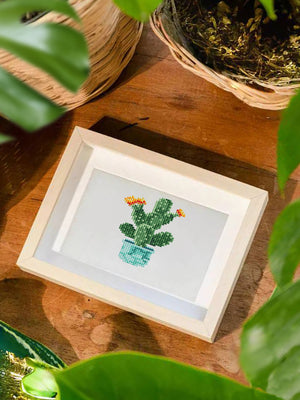 Mini Diamond Painting - Collection Végétale d'Intérieur (12 pièces)