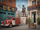 Broderie Diamant Pompiers de Paris