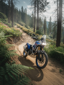 Broderie Diamant Yamaha Forêt